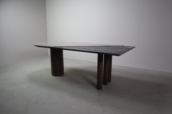 Image 1 of Tavolo da pranzo postmoderno di Pia Manu, Belgio, 1990 ca.