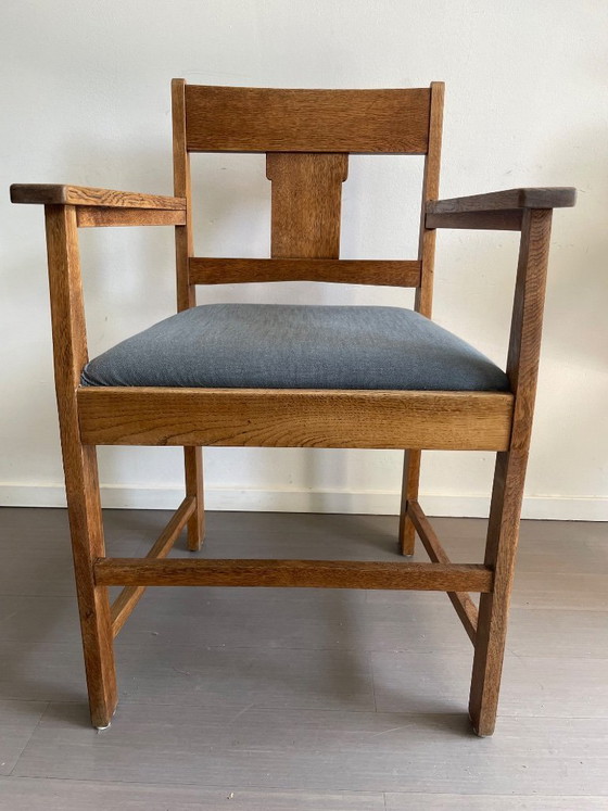 Image 1 of Amsterdamse schoolfauteuil