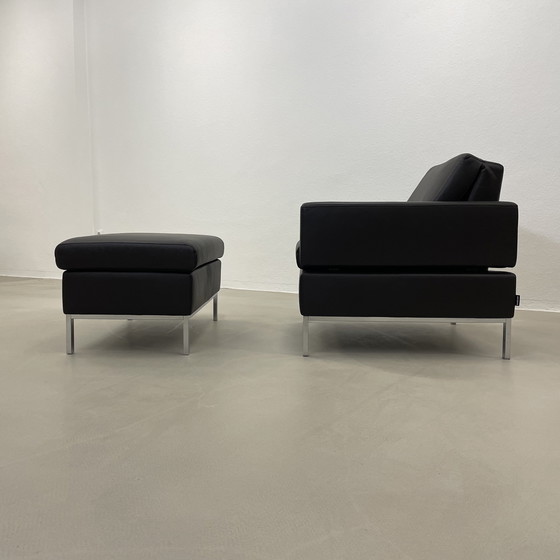 Image 1 of Sillón/taburete Brühl Tomo, cuero marrón, sillón, diseño cor sede