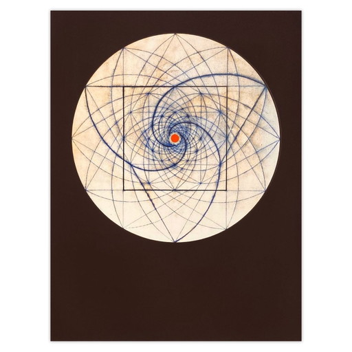 José Maria DE LABRA Kinetic Composition Siebdruck 1972