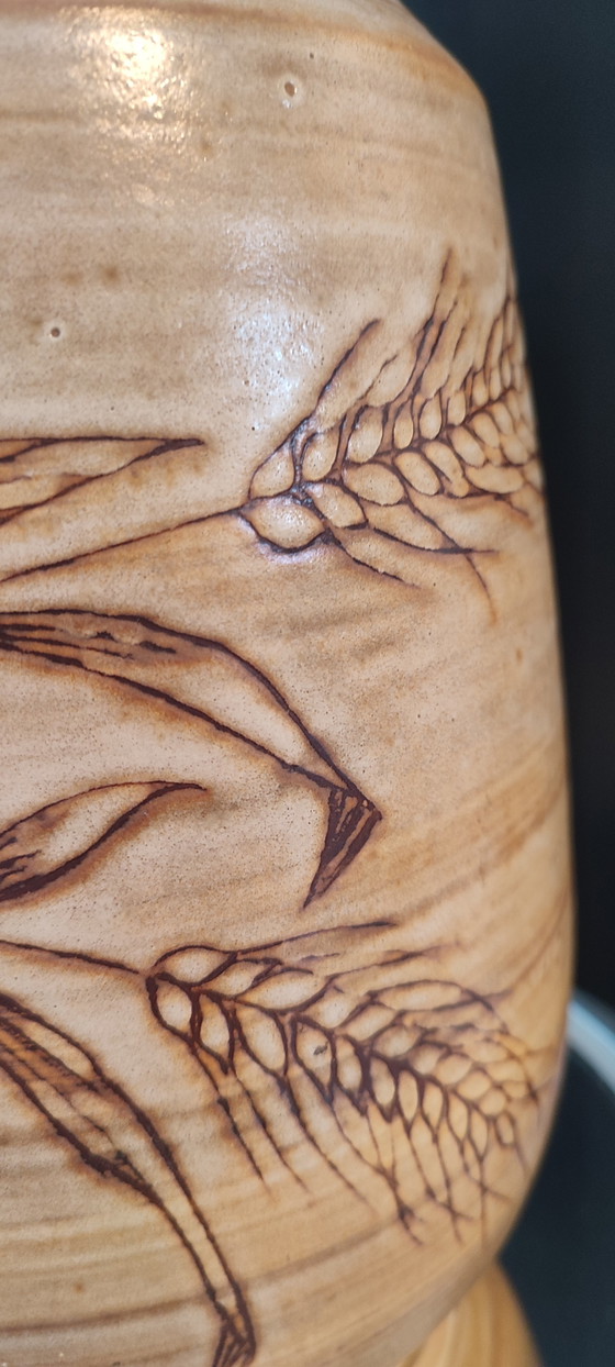 Image 1 of Large Vallauris vase signed Jacques Fonck and Jean Matéo, 1950s