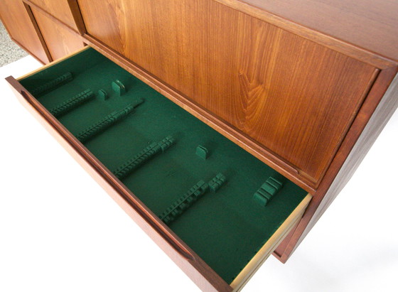 Image 1 of Highboard en teck de Kurt Ostervig pour Randers Møbelfabrik, Danemark, années 1960