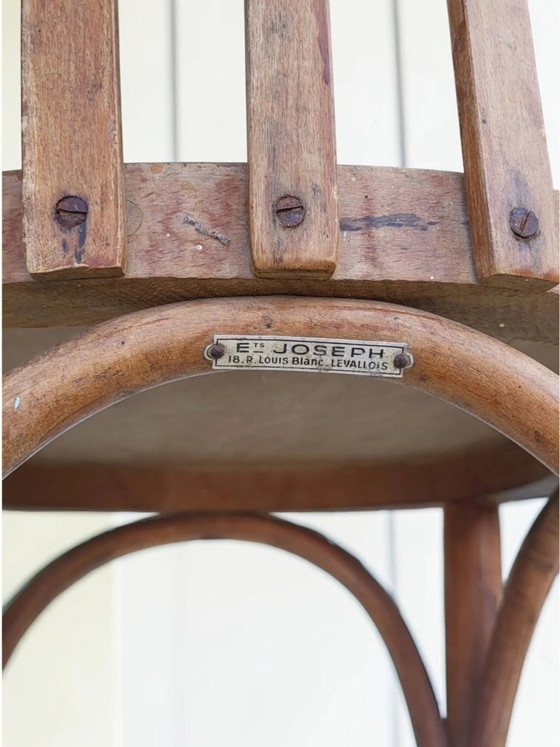 Bistrostuhl aus Bugholz im Thonet/Baumann-Stil, Frankreich, Mitte des 20. Jahrhunderts. – Esszimmerstühle (photo 7 of 11)