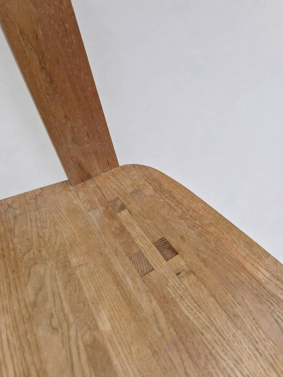 Model S45 Chlacc Wood Chair, Pierre Chapo, 1979 – Dining chairs (photo 4 of 17)