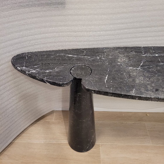 Image 1 of Consolle EROS, marmo nero marquina, Angelo Mangiarotti per Skipper, 1970 – Italia