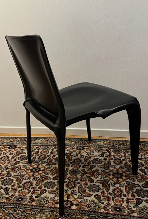 Image 1 of Sedia Cassina in pelle Bull, Mario Bellini