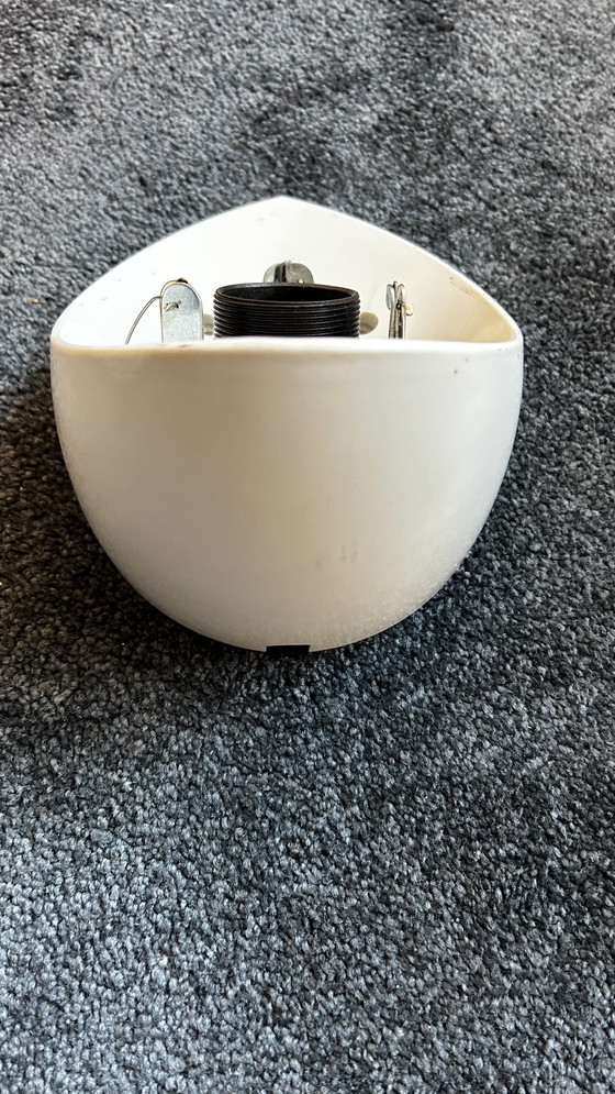 Image 1 of Bo-Niko lampe Bakélite vintage globe ovale.