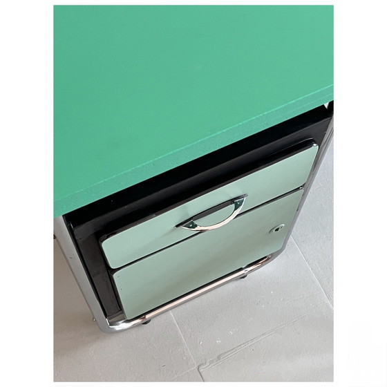 Image 1 of Vintage tubulair bureautje