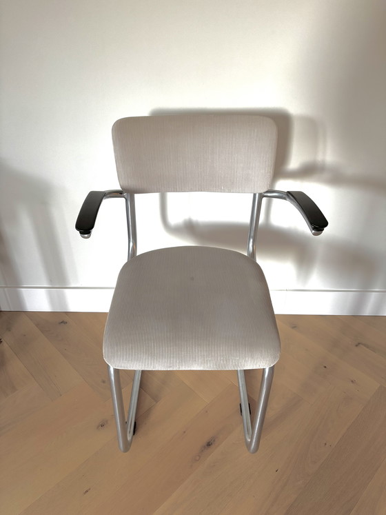 Image 1 of 4x Gispen chairs - model 208