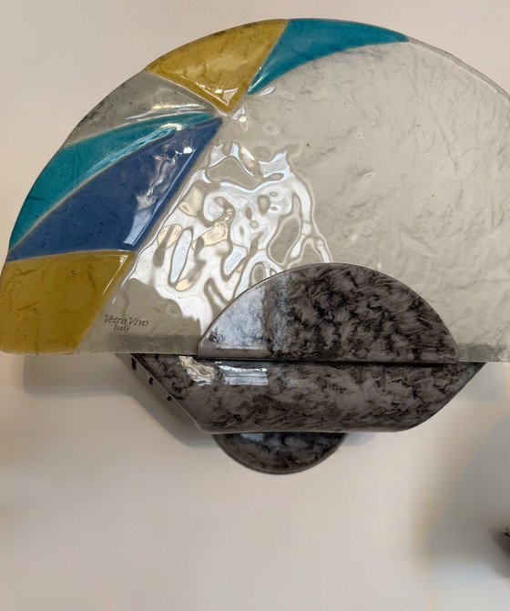Image 1 of Wandleuchten Muranoglas 80er Jahre