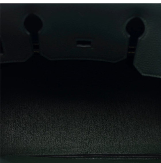 Image 1 of Sac HERMES Birkin 30 en Cuir Vert - 103372 Prix de vente