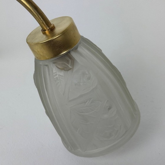 Image 1 of GRANDE APPLIQUE VINTAGE IN STILE ART DÉCO