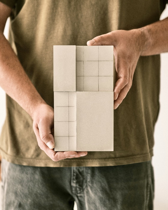 Image 1 of 3 oggetti da parete brutalisti