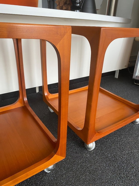 Image 1 of vintage design teak coffee table, Wilhem Renz