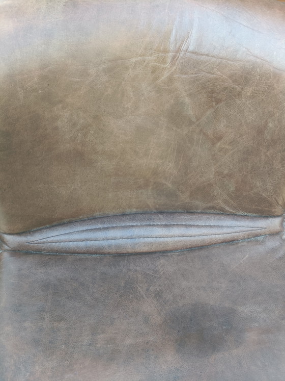 Image 1 of Tabourets de bar en cuir de chez Chiavari