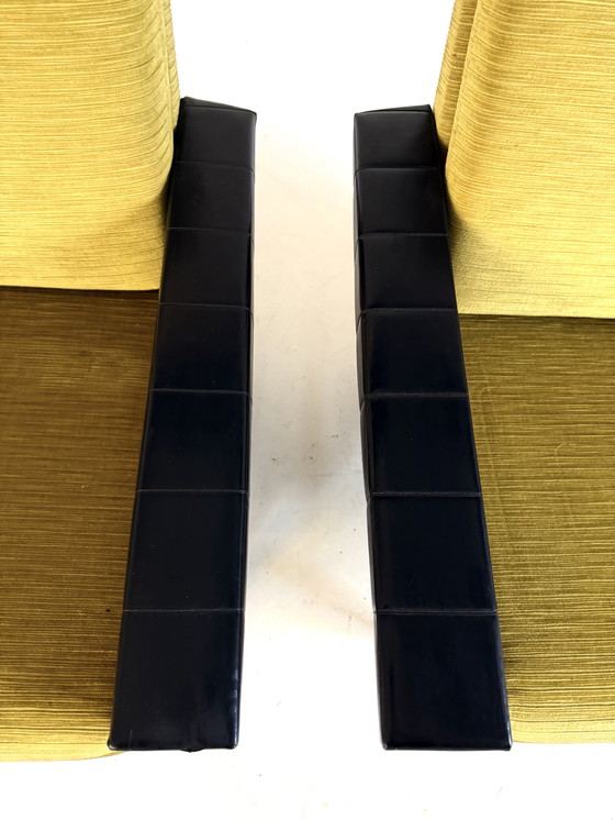 Image 1 of Set di 2 poltrone vintage in velluto, anni '60