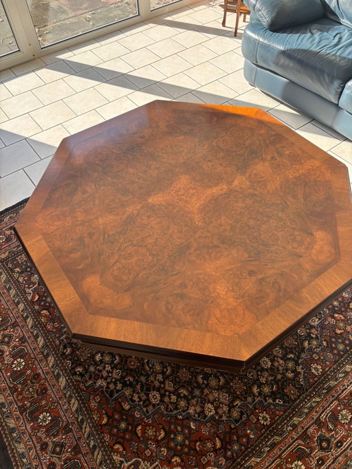 Biedermeier tafel mahonie salontafel