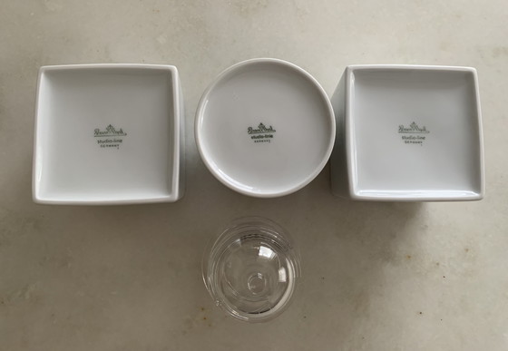 Set Rosenthal Studio-Line “Il Faro” (3 pezzi) – Design di Aldo Rossi, anni '80 – Stoviglie, Porcelain, Glass (photo 3 of 5)