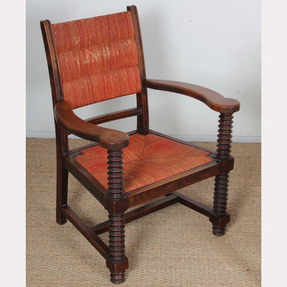 Image 1 of Pareja de sillones al estilo de Charles Dudouyt, 1950