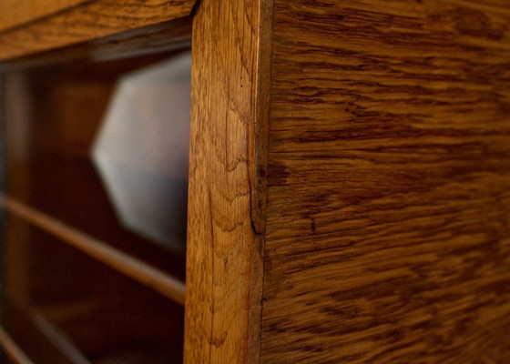 Image 1 of Vintage houten dressoir, jaren 1930, Tsjechoslowakije