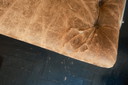Martin Visser Osaka Two-Seater Sofa and Easy Chair for ’t Spectrum (1969, Brown Leather)