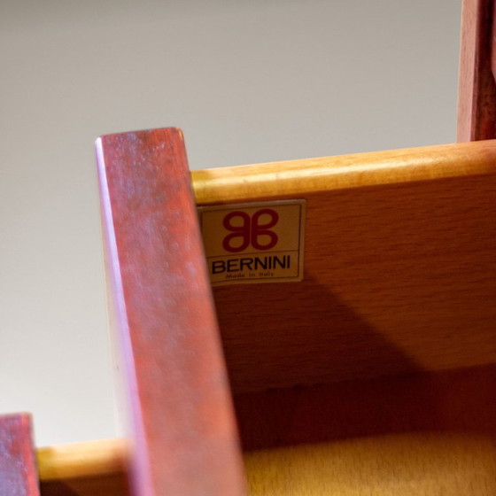 Image 1 of 1 aparador italiano moderno Frattini para Bernini, años 50, con puertas corredizas de madera.