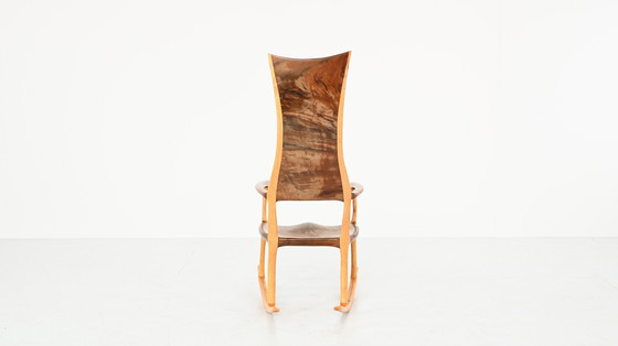 Image 1 of Donald Gordon, Rocking Chair in Kauri and Oak – New Zealand Studio Craft, 2004