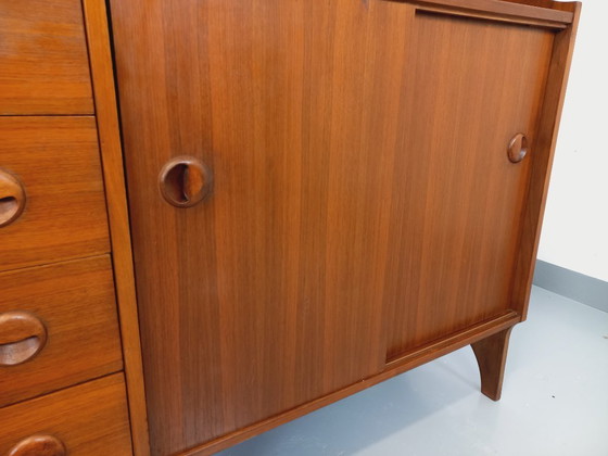 Image 1 of Scandinavian vintage 3-piece teak bookcase from the 60s