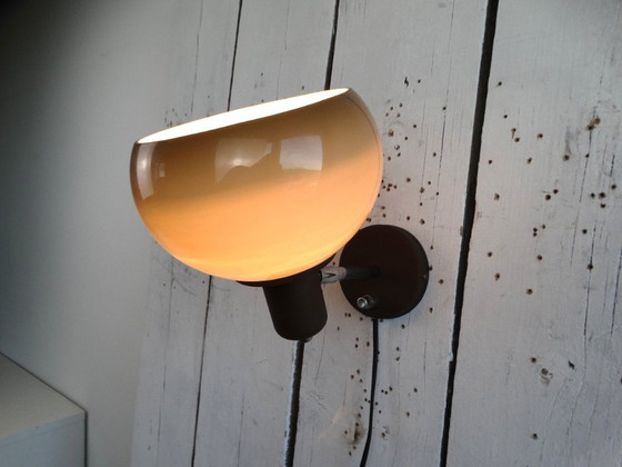 Image 1 of Vintage Dijkstra stijl muurlamp.