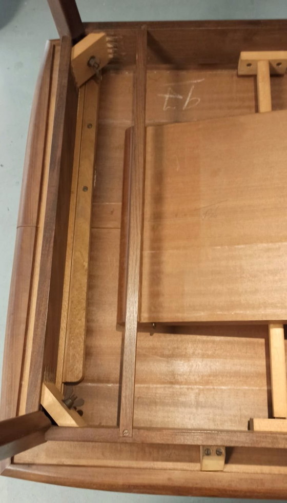 Image 1 of Mid century teak extendable dining table 