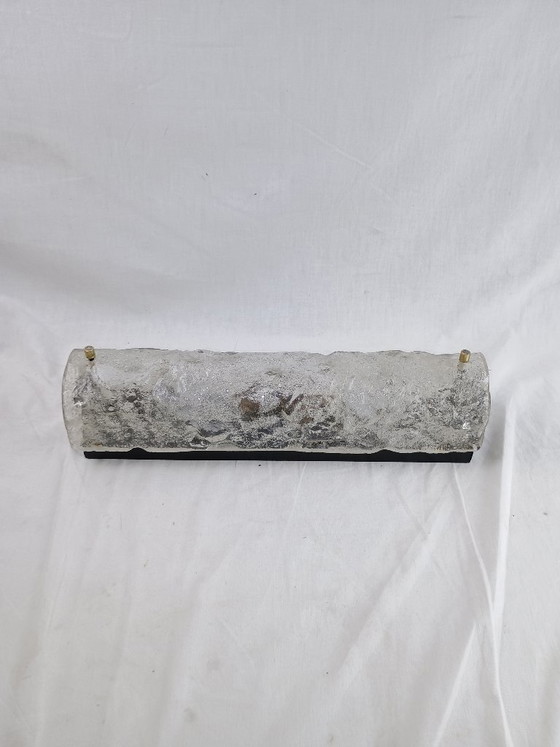 Image 1 of Vintage brutalistische wandlamp J.T. Kalmar Oostenrijkse lamp uit het midden van de 20e eeuw