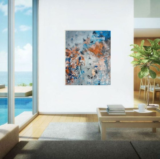 Image 1 of Abstract painting "The Pearl"