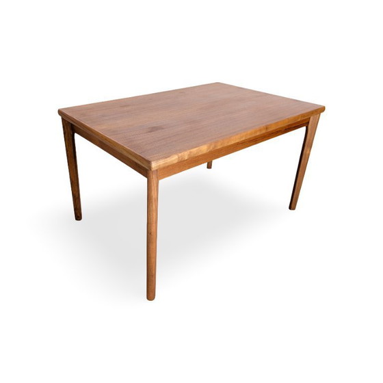 Image 1 of Table de salle à manger extensible Jalk Grete originale, style milieu du siècle, teck de Glostrup
