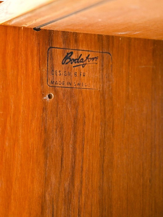 Image 1 of Librería escandinava de teca de los años 60, de B. Fridhagen para Bodafors