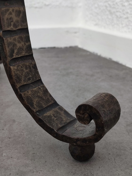 Image 1 of 1950s brutalist floor lamp