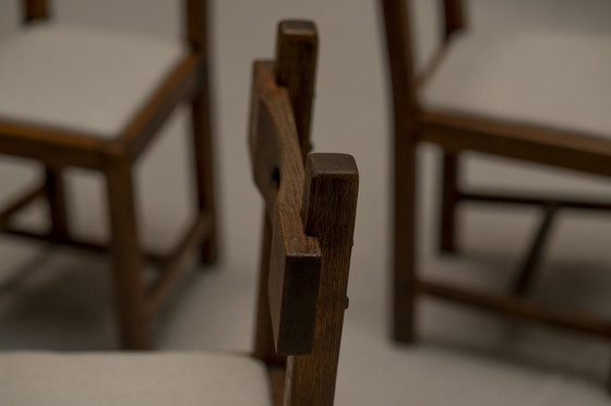 Image 1 of Brutalist Dining Chair Set