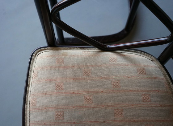 Image 1 of x2 Model 728 Fledermaus Chairs attributed to Josef Hoffmann for J & J. Kohn, 1906