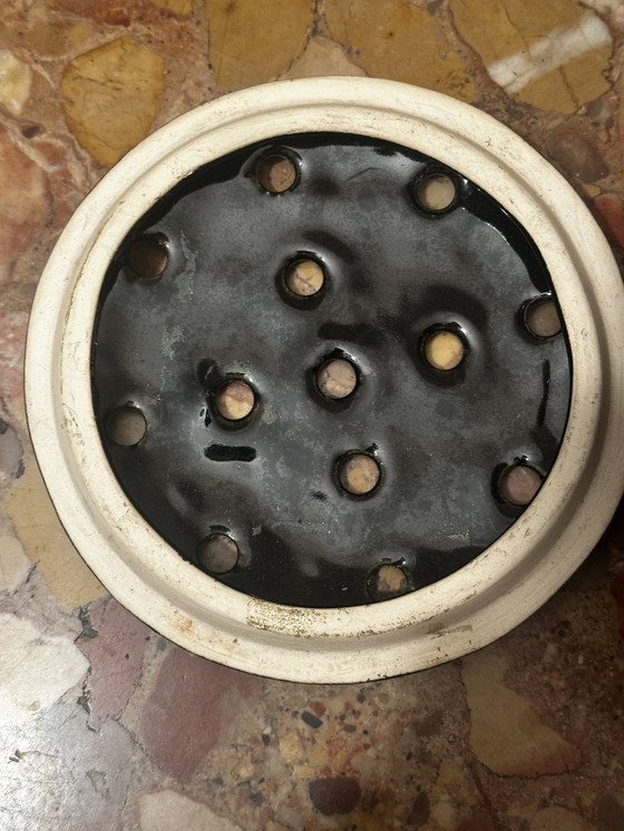 Image 1 of Vintage Flower Pick - High-fired ceramic