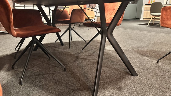 Image 1 of Eethoek completo Mobitec Eclips con 6 Mood eetkamerstoelen