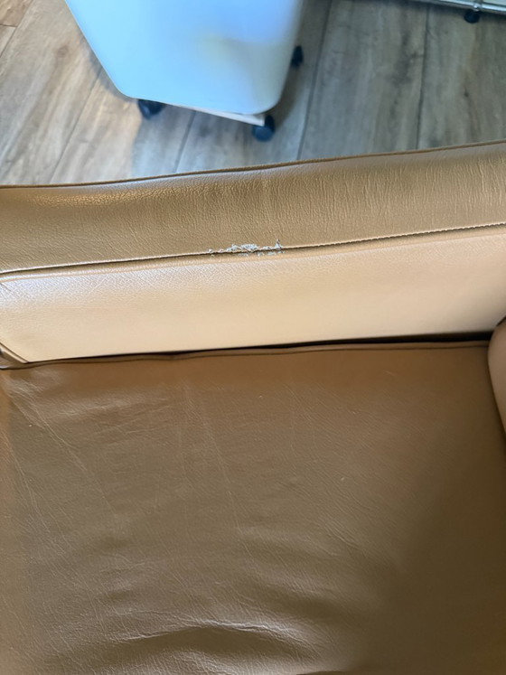 Image 1 of 2x originele Børge Mogensen fauteuil model 2207 Fredericia | leer