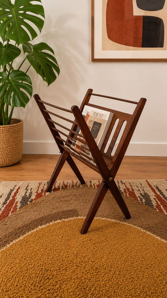 CEES BRAAKMAN Magazine rack for Pastoe, vintage – Wood (photo 3 of 5)