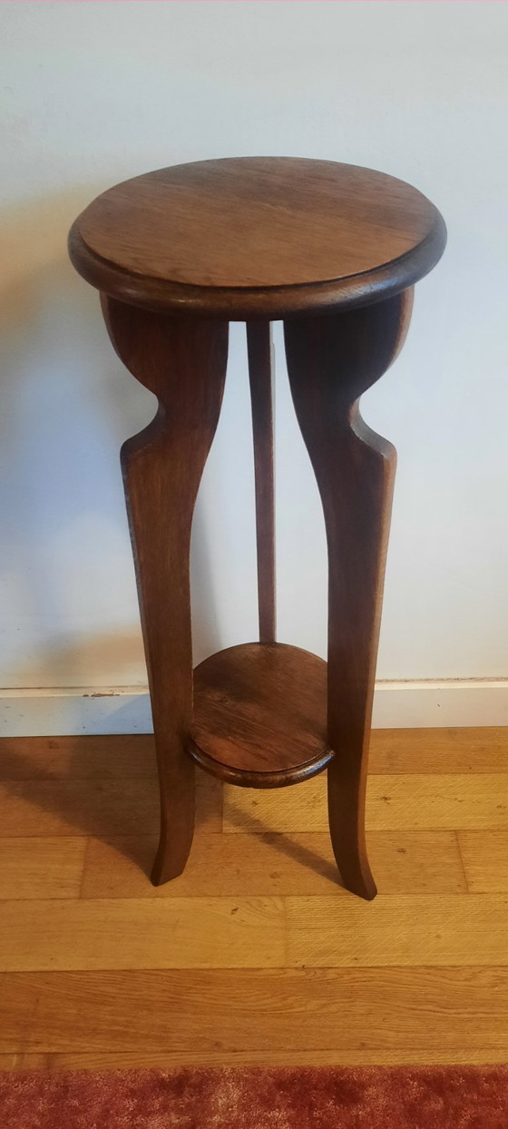 Image 1 of Verzierter Pflanzentisch, Amsterdamer Schule