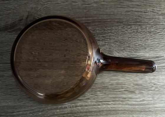 Image 1 of Teglia in vetro ambrato da 18 cm di spessore, Vision Corning Francia