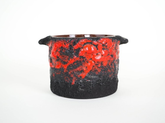 Image 1 of Ceramic vase, Fat Lava, German design, 1960s, made in Germany