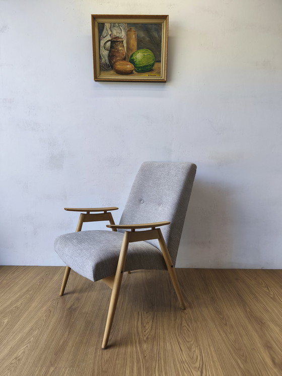 Image 1 of Fauteuil design de J. šmidek, années 1970.