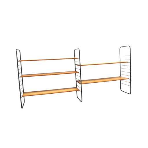 Vintage wall rack / wall system with bookshelves from the '6s