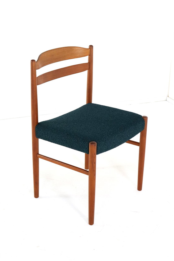 Image 1 of Ensemble de 6 chaises vintage Carl Ekström pour Albin Johansson