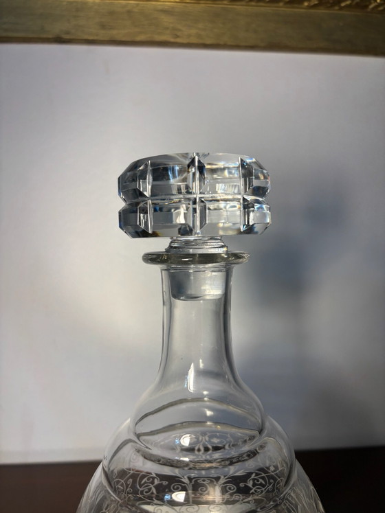 Baccarat Michel Ange Karaffe vor 1936 – Tischdekoration, Kristall (photo 12 of 15)