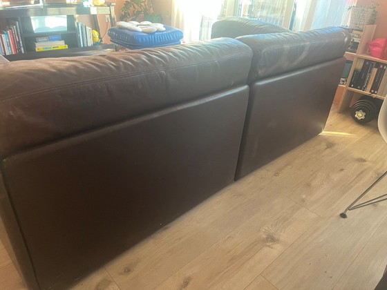 Vintage De Sede DS-76 Sofa Bed Brown Leather – 2 seaters (photo 8 of 13)