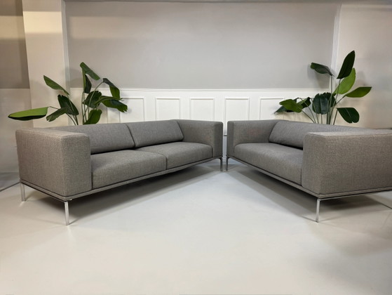 Image 1 of Cassina Moov 2-Sitzer Designer Sofa Couch Grau